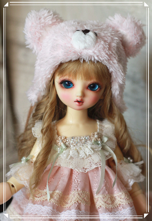 YoSD-Pink Bear Dress Set design by ChillyQi --Limited edition to celebrate my  website reload. 