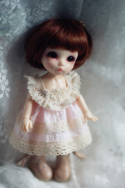 Pink Dress for Pukifee or Lati Yellow Design and Make by ChillyQi