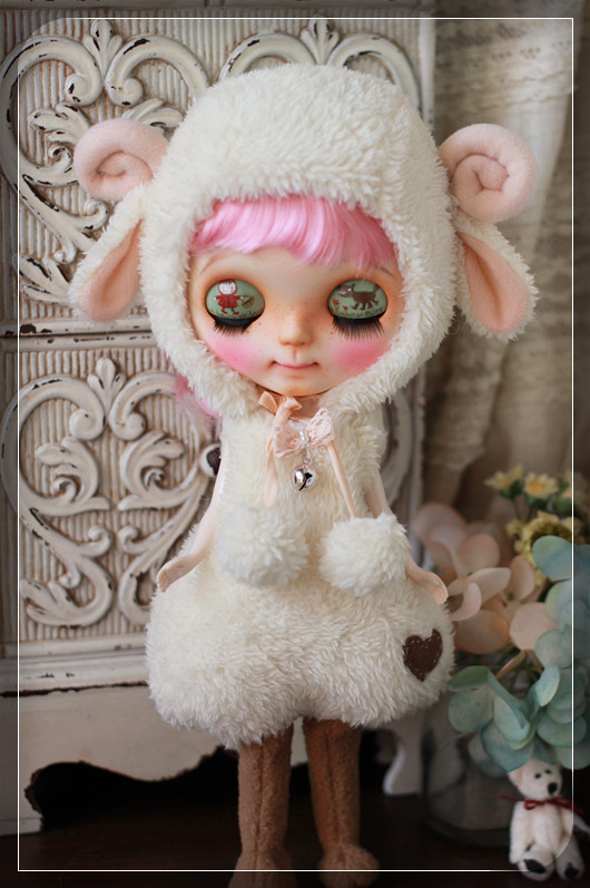 Blythe-Sheep Outfit For Blythe By ChillyQi
